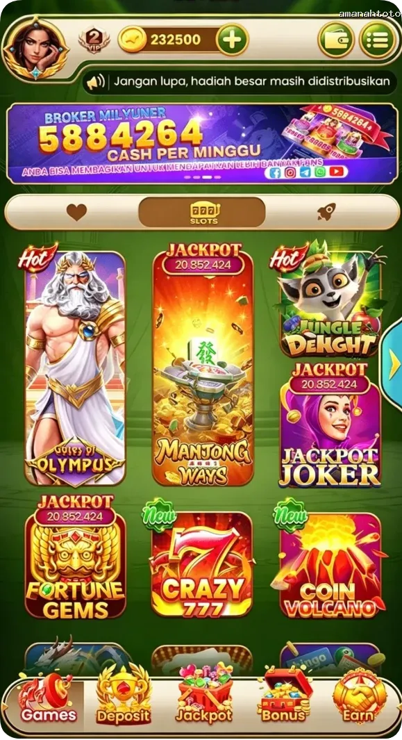 amanahtoto Preview - Resmi Unduh